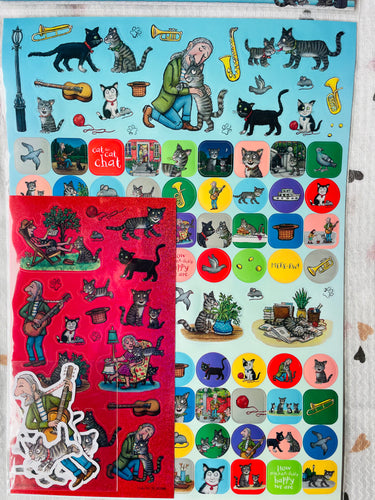 Tabby McTat Mega Sticker Pack Paper Projects